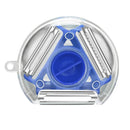 Ensemble de trois éplucheurs et coupe-juillette multifonctions